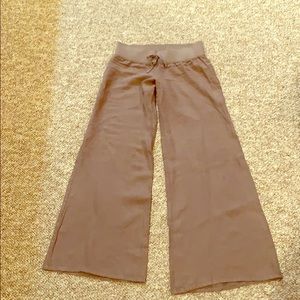 KRISA LINEN WIDE LEG PANTS